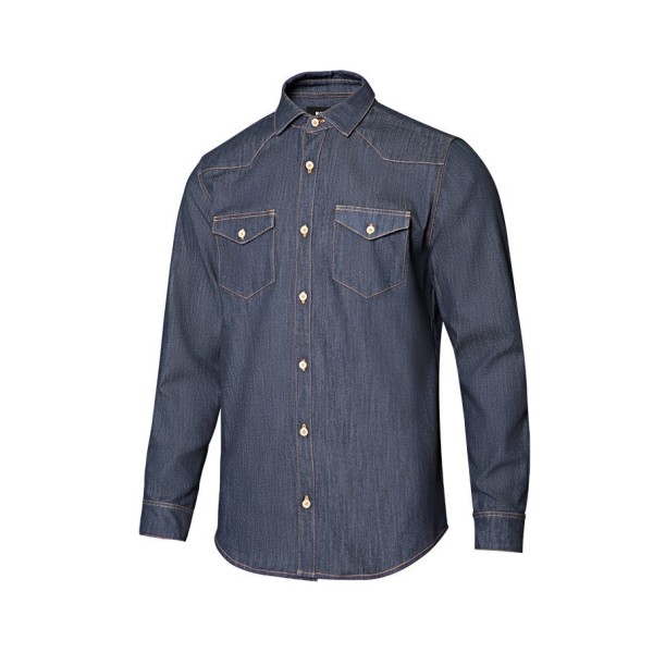 CAMISA DENIM ML HOMBRE