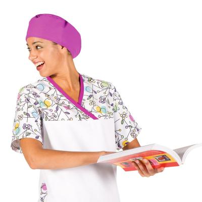 BLUSA MUJER PICO CIRCULOS