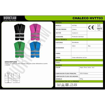 CHALECO - HVTT03