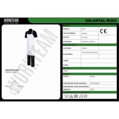 DELANTAL - M305