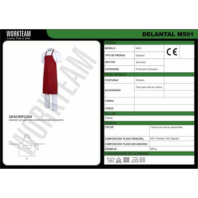 DELANTAL - M501