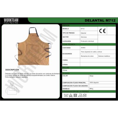 DELANTAL - M712