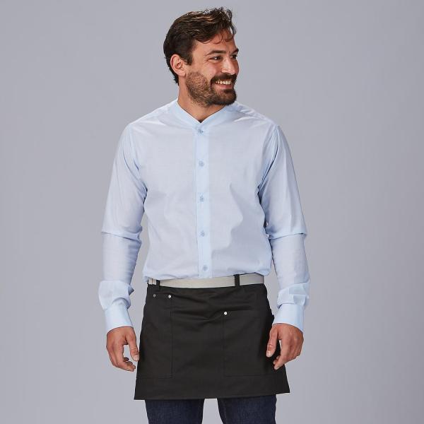 DELANTAL CORTO CONTRASTES DE ESPIGA 35X67 CM