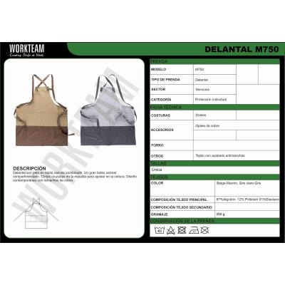 DELANTAL - M750