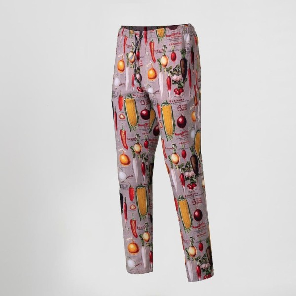 PANTALON COCINA UNISEX GOMA+CORDON EXTERIOR