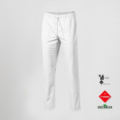 PANTALON UNISEX CON GOMA Y CORDON TEJIDO ORGANICO Y RECICLADO KLOPMAN