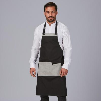 DELANTAL PETO BICOLOR 88X74 CM