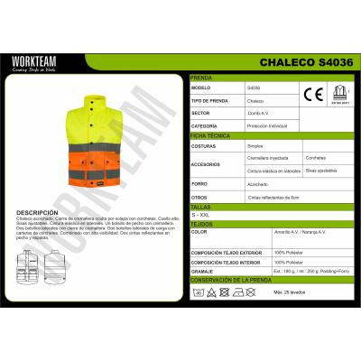 CHALECO - S4036