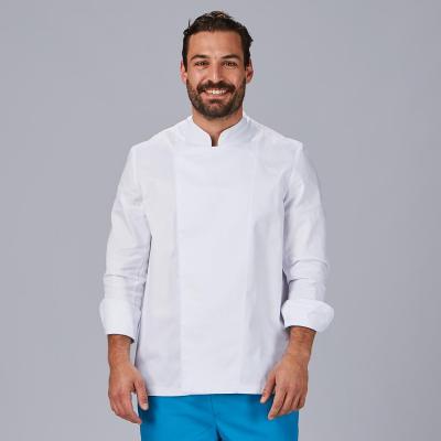 CHAQUETA COCINA UNISEX M/L VELCRO