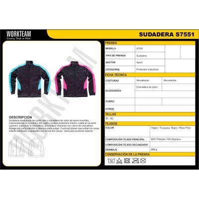 SUDADERA - S7551