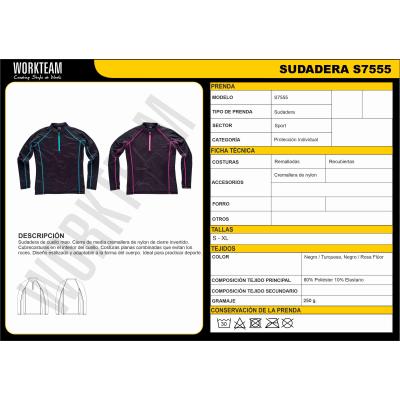 SUDADERA - S7555