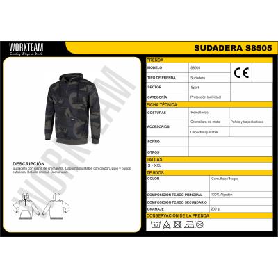 SUDADERA - S8505