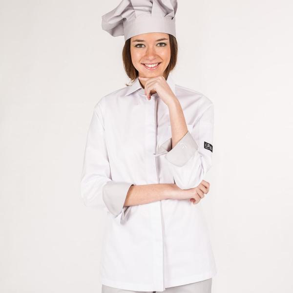 CHAQUETA COCINA MUJER ATENEA