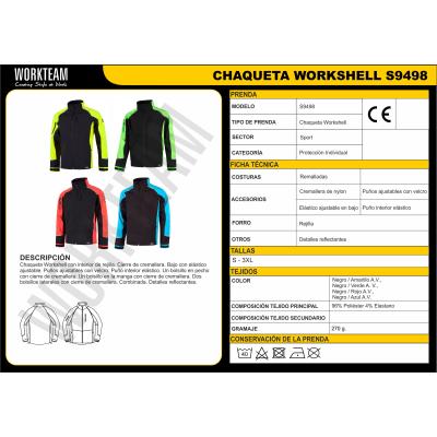 WORKSHELL - S9498