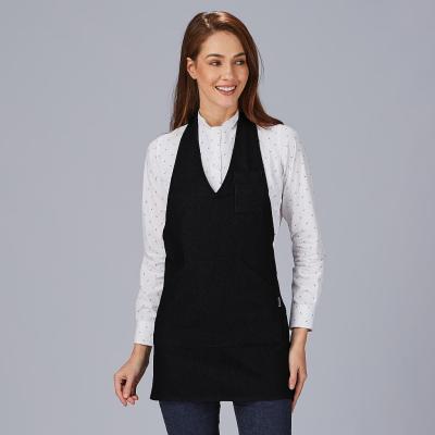 DELANTAL BISTRO SARGA POLIESTER 80X65 CM