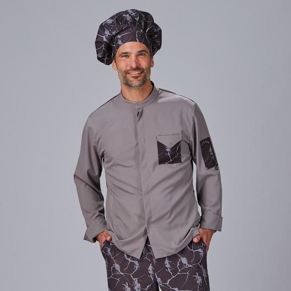 CHAQUETA COCINA UNISEX COMBI CANALE RAYO