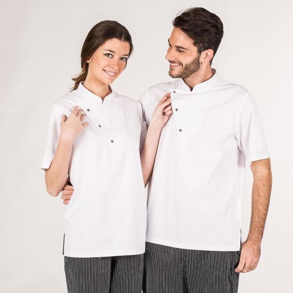 CHAQUETA COCINA UNISEX TANATOS