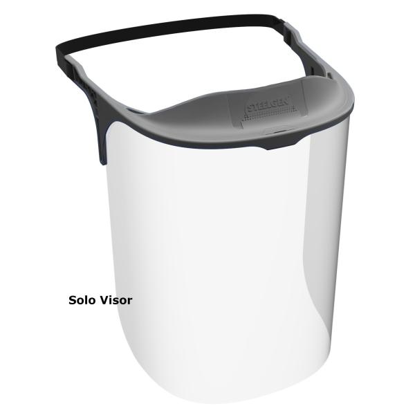 Visor de repuesto para la pantalla facial 1188-PA19, fabricado en policarbonato. Clase Óptica 1.