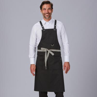 DELANTAL PETO OLLADOS TIRAS COMBI 88X74 CM