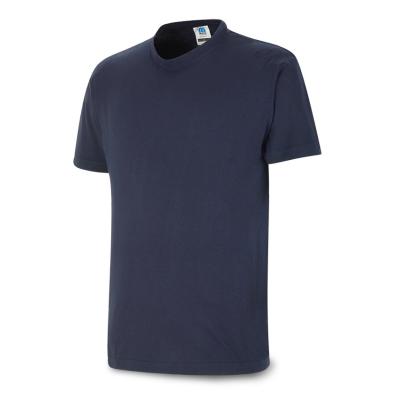 Camiseta azul marino algodón 145 gr. anga corta