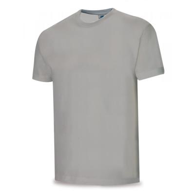 Camiseta gris algodón 145 gr. anga corta