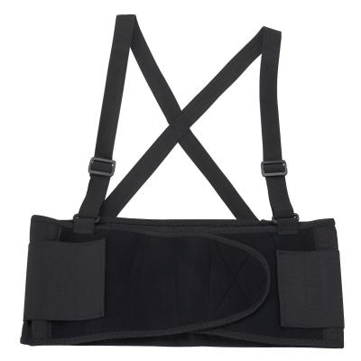 Faja lumbar con tirantes regulables y cierre de velcro