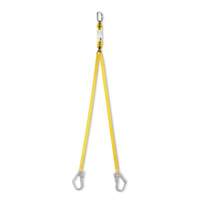 Cinta en "Y" con absorbedor ERGO HOCK y mosquetones.