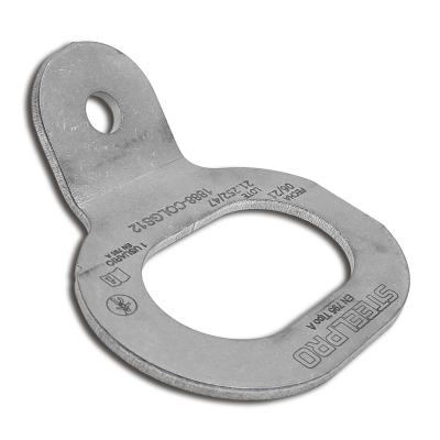 Dispositivo de anclaje para arnés plegado a 45º en acero inoxidable 304. COG.12