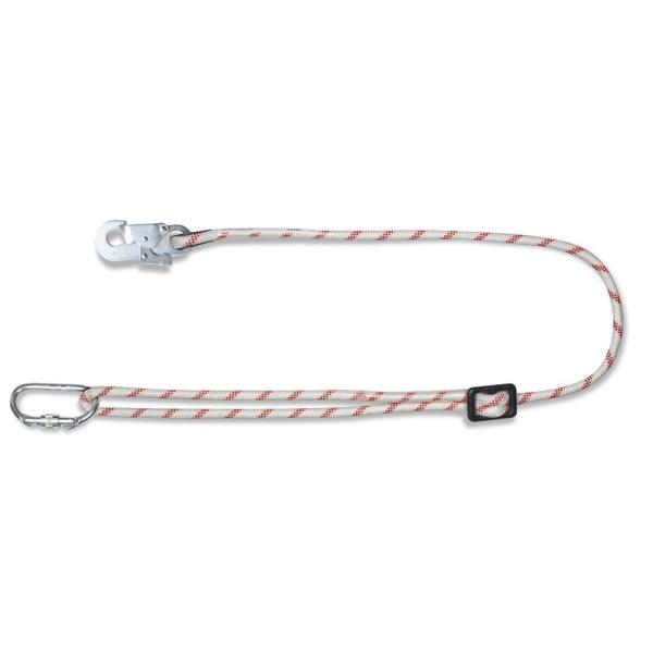 Cuerda regulable con mosquetones.