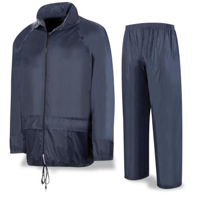 Traje de agua tipo INGENIERO Poliéster/PVC azul marino