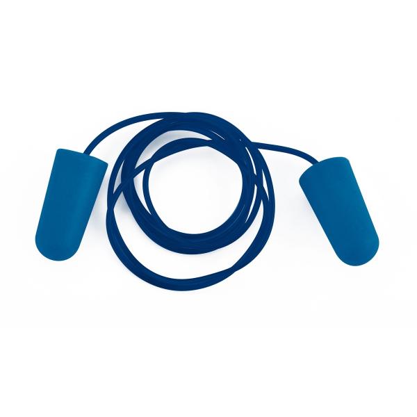 od. "EAR AX TRACK". Tapón auditivo detectable desechable con cordón.