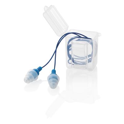 od. "FIT TRACK". Tapón auditivo reutilizable con cordón detectable.