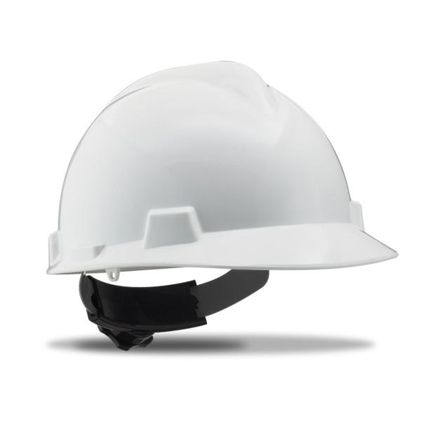 od. "ROER". Casco de protección cierre ruleta y arnés textil. Color Blanco.