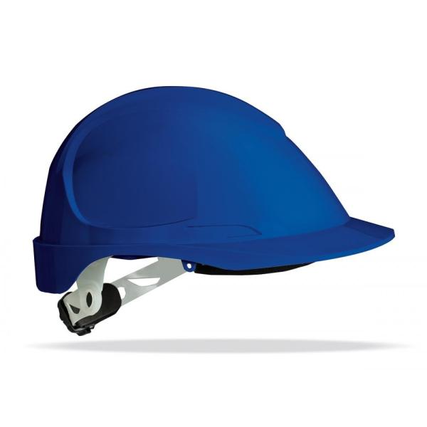 od. "THOR". Casco de protección para la industria eléctricamente aislante, cierre ruleta, arnés textil 6 puntos.