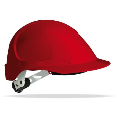 od. 'THOR'. Casco de protección para la industria eléctricamente aislante, cierre ruleta, arnés textil 6 puntos.