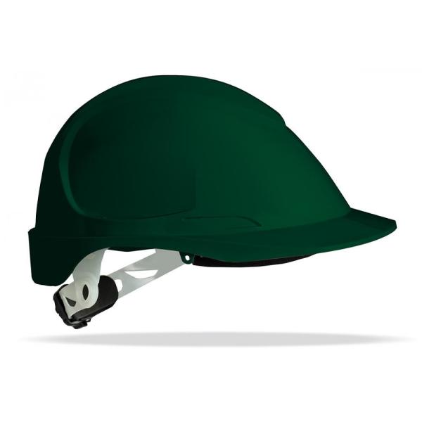 od. "THOR". Casco de protección para la industria eléctricamente aislante, cierre ruleta, arnés textil 6 puntos.