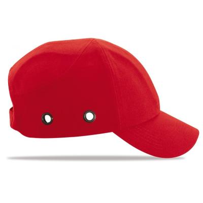 Color Rojo. od. "BUPER". Gorra de protección antigolpes.