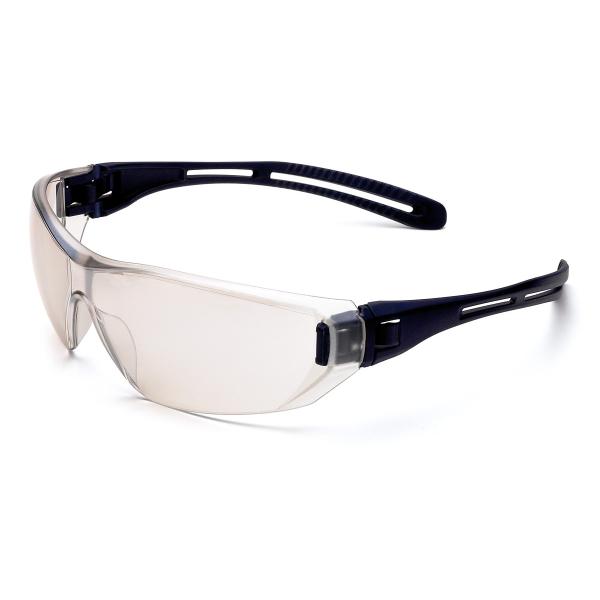 od. "IRIDIO". Gafa de ocular incoloro, con patillas flexibles. in elementos metálicos (etal Free).