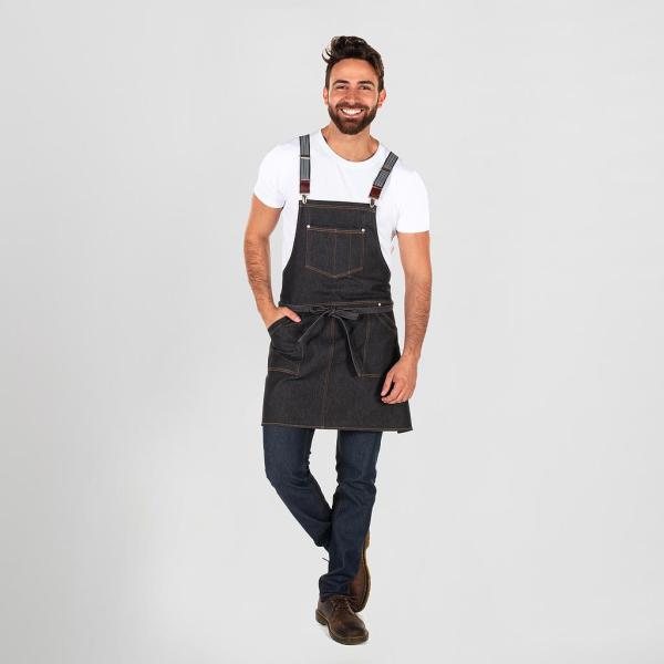 DELANTAL CON PETO TABERNAS 74X80 CM (tirantes aparte ref.329500)