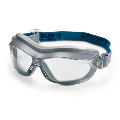od. "X7". Gafa Integral ocular claro antiempañante para riesgos mecánicos. Color Gris.