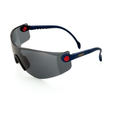 od. "YNX". Gafa de ocular panorámico, con patillas regulables en longitud, ocular pivotante y puente nasal de material blando y 