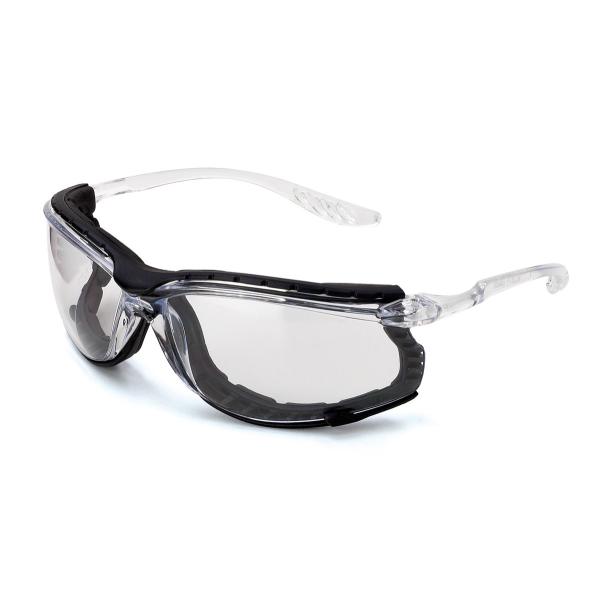 od. "OIO". Gafa de ocular incoloro, patillas flexibles transparentes, foam interior en EVA (desmontable).