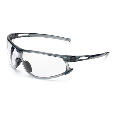 Gafa mod. "TITANIU". Gafa con estructura color ANTRACITA y ocular incoloro de policarbonato.