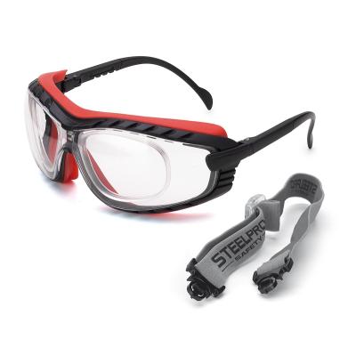 od. "YODO". Gafa Dual, de ocular incoloro, patillas ajustables, foam interior en EVA, e inserto optico (desmontables).