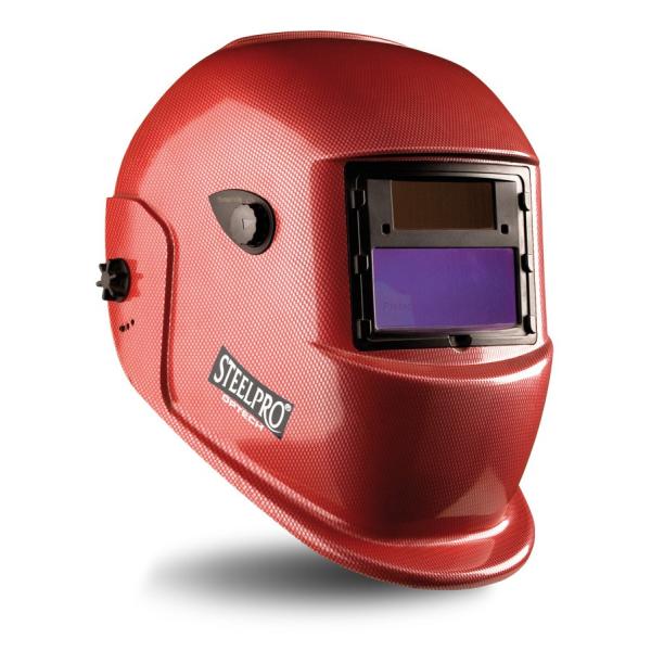 Pantalla de soldar electrónica “OPTECH” tono variable (4/9-13) Rojo