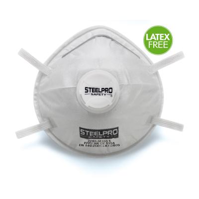 ascarilla desechable FFP2 con válvula de exhalación.