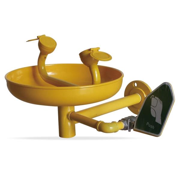 ólo lavaojos a pared.