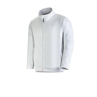 Chaqueta polar modelo QUETZA blanca 200 gr.