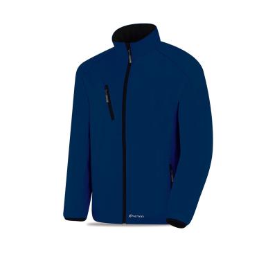 Cazadora oftshell modelo CUARZO. Azul marino 320 gr.