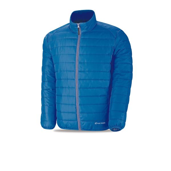 Chaqueta tipo plumas modelo FREYA. Azulina 340 gr. EN 14058